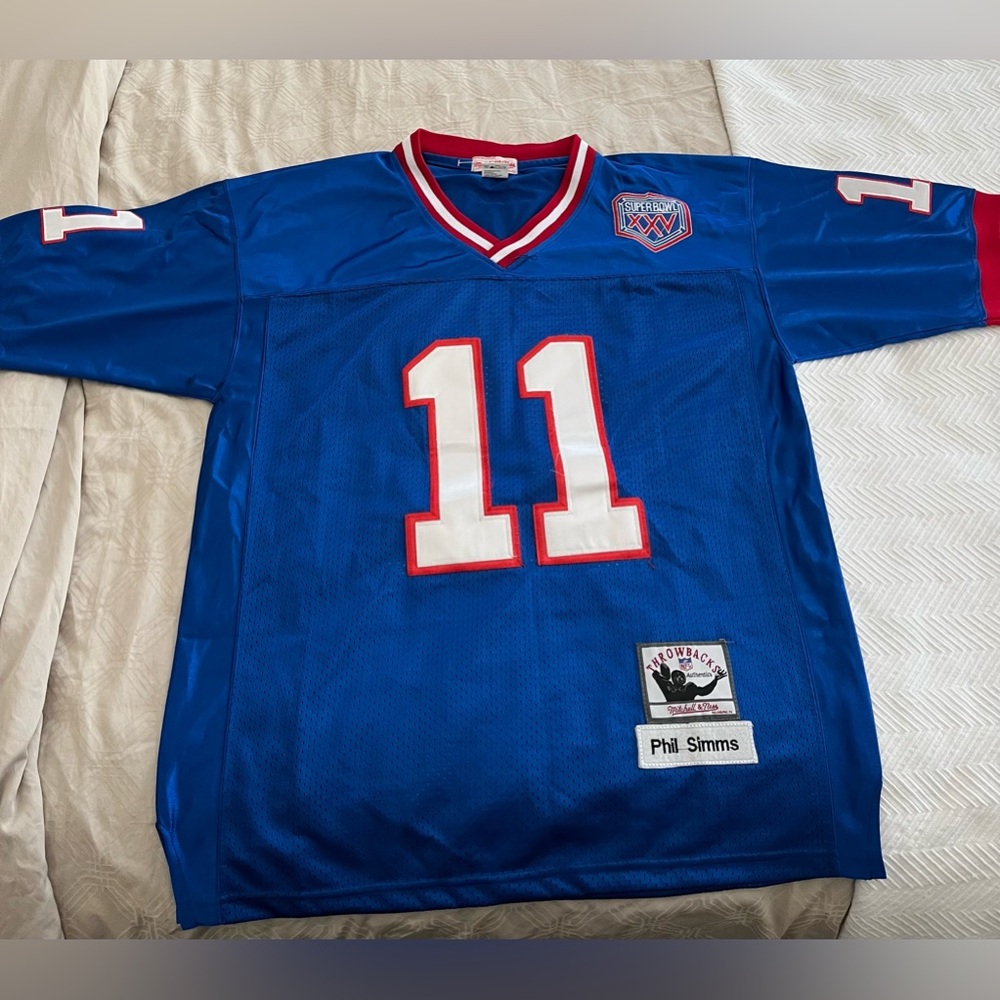 Phil Simms Giants Jersey